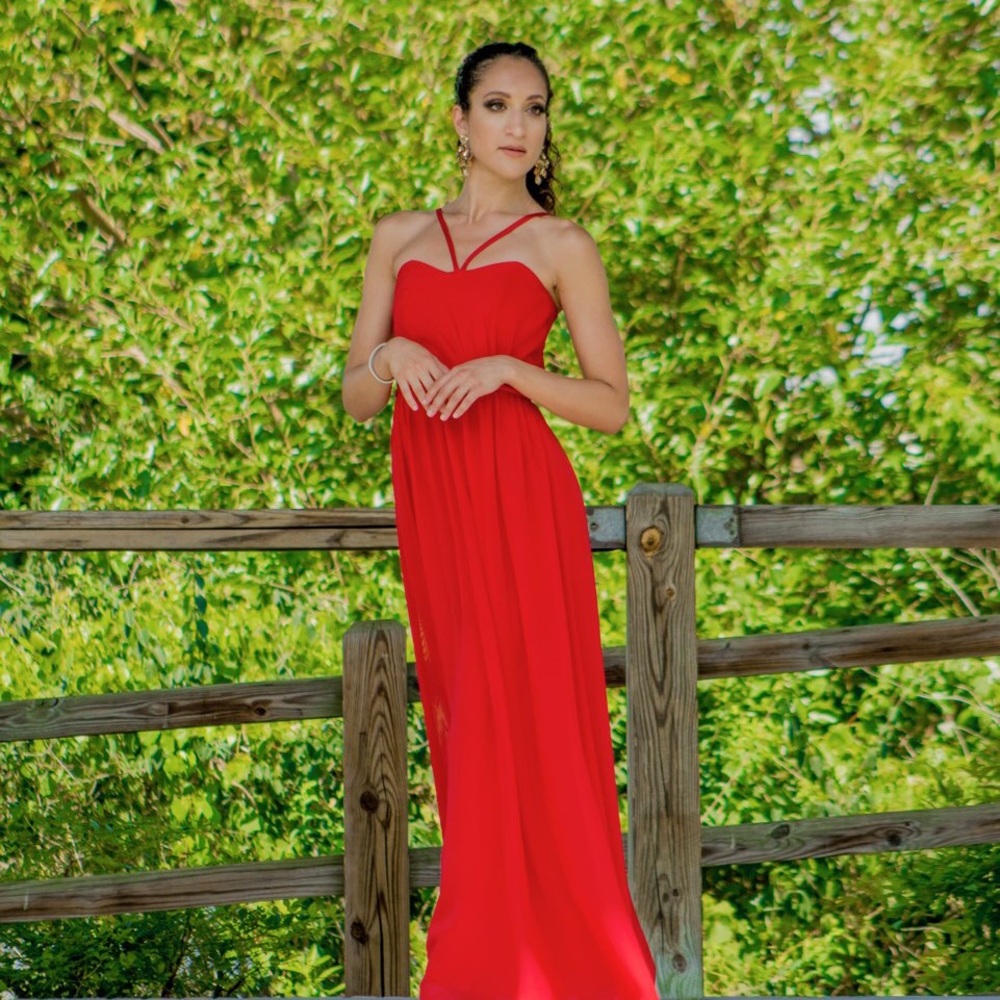 Classic Alfred Angelo  Red Dress